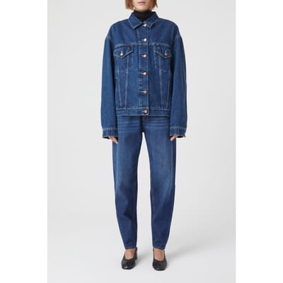 Closed X-lent Jeans Dark Blue Maat: W27 | Straight Jeans Outlet | Dames | Blauw