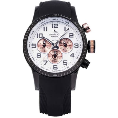 Strumento Marino SM132S-BK-BN-RG-NR Horloge Heren 46MM 10ATM