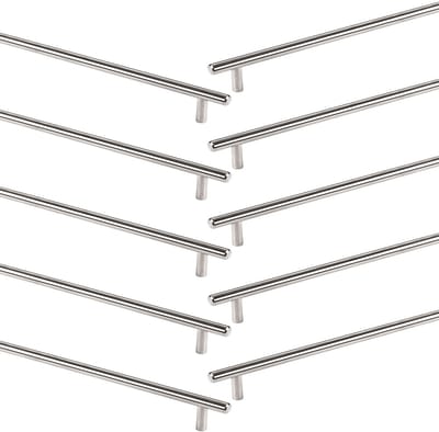 SOTECH Set van 10 G14 roestvrijstalen meubelgrepen - hartafstand 320 mm - staafgreepset / relinggrepen - ladegreep