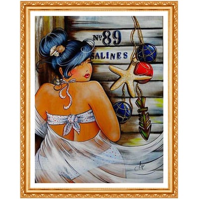 5D Diy Diamant Schilderij Ronde Diamant Borduur Cartoons Diamant Ronde Diamant Verf 20X30CM black