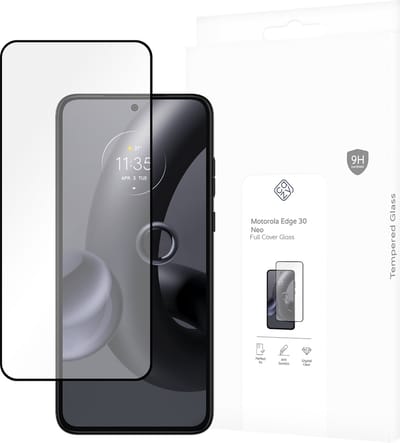 Cazy screenprotector geschikt voor Motorola Edge 30 Neo - Screenprotector Full Cover Gehard Glas