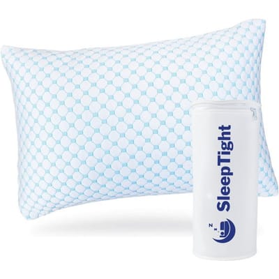 Hoofdkussen Nekklachten Aanpasbaar - Ergonomisch kussen - Traagschuim Slaapkussen - Zijslaper - Orthopedisch Memory Foam Kussen- Verkoelend Design - 70x50x16cm - Sleeptight