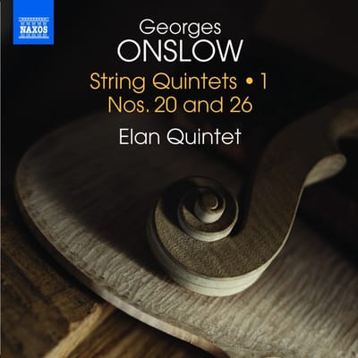 Elan Quintet, Benjamin Scherer Quesada, Le Iancovici - Onslow: String Quintets 1 Nos. 20 And 26 (CD)