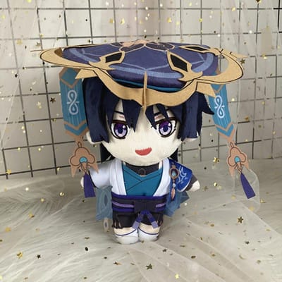 20cm Genshin Impact Wanderer Pluche Pop Kussens Cosplay Cartoon Rekwisieten Accessoires Volwassenen Kinderen Kerstcadeaus
