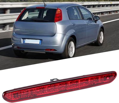 Hooggeplaatste Derde Remlichtbalk voor Punto Grande 2012-2019, LED, Achterlicht, Veiligheid