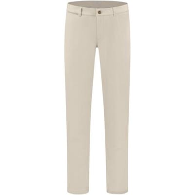 Com4 Broek Modern Chino Faux-Uni Fine Texture Licht Beige / male