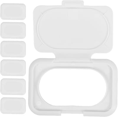 Herbruikbare Flipdeksel voor Natdoekjes - Ruimtebesparend, Antislip en Luchtdicht - Set van 30 Stuks