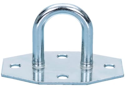Wurth - Beugel Voor ronde ogen met diameter 36/40 mm en 42 x 22 mm ovale ogen, achthoekige basisplaat - Beugel Voor ronde ogen met diameter 36/40 mm en 42 x 22 mm ovale ogen, achthoekige basisplaat x 50 st
