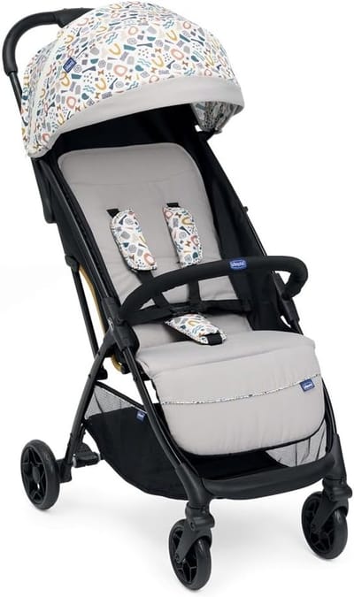 Kinderwagen - Reisbuggy - Stadswandelingen - Zelf opvouwbaar - Vanaf geboorte - Beige