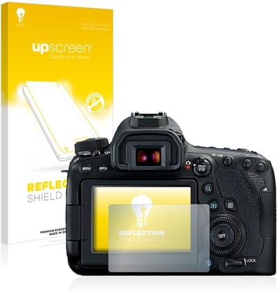 upscreen - Screenprotector voor Canon EOS 6D Mark II - Folie Beschermfolie anti glare matte