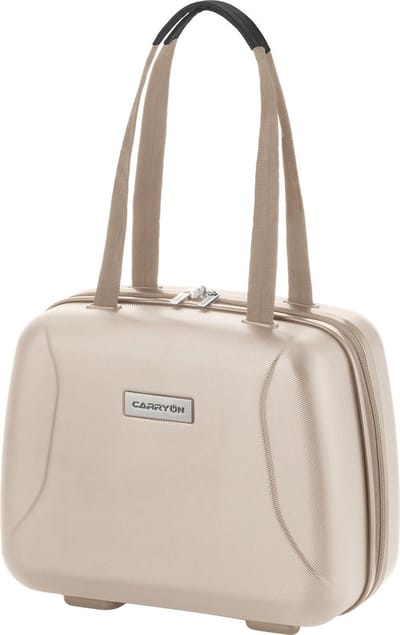 CarryOn Skyhopper Beautycase 13 Ltr - Make up Koffer - Luxe Toilettas - Cijferslot - Maat: 33,5 x 28 x 18 - Champagne