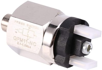 Dailygoods- Drukschakelaar Pneumatisch - Verstelbaar - 1/8 Inch - 220V/48V - Meetbereik - Alarmbereik Vrije Instelling - Drukregelaar