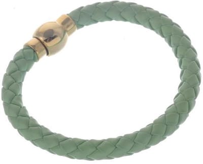 Behave - mintgroene armband met magneetsluiting - frisse zomerstijl
