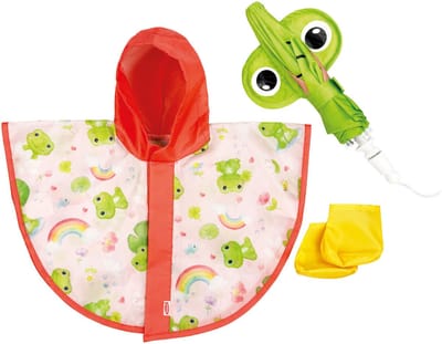 Regenpak Kikker Carlo 3dlg - Maat 35-45 cm