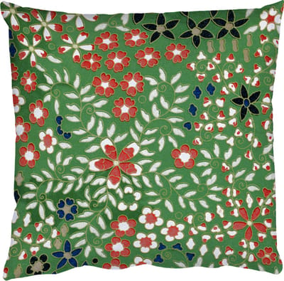 Sierkussens - Kussentjes Woonkamer - 50x50 cm - Bloemen - Groen - Kerstmis - Rood - Feestdagen