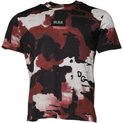 Abstracte Print T-shirt