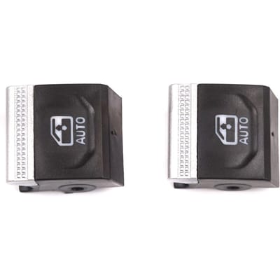 BDP1211-1 2 stuks Raamheffer schakelaar reparatieknop afdekking voor Renault Clio MK5 Captur MK2 5-deurs 254107001R
