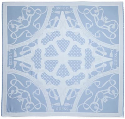 Guess Dita Kefiah Dames Sjaal 120x120 - Vierkante sjaal - Ocean