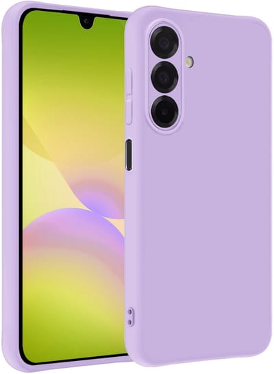Hoesje - Geschikt voor Samsung Galaxy A26 - Sterk & Shockproof - Hoes Cover - Siliconen Case - Telefoonhoesjes - Lila