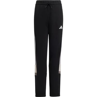 Adidas Seasonal Essentials Tiberio 3 Stripes Fleece Joggers Zwart 15-16 Years Kinderen