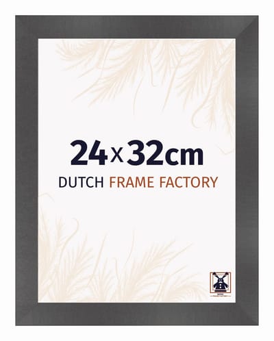 Fotolijst 24x32 cm - MDF - Zwart Mat - Praag
