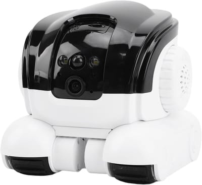 Beveiligingscamera Binnen - Huisdier Camera - Huisdieren Bewaken - Automatische Tracking - 1080p HD - Wit