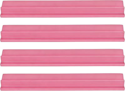 Mahjong Racks - Dominospelstandaards Tegelhouders - Gezellig Spelen - Stevig Houten Ontwerp - 405 cm - Roze