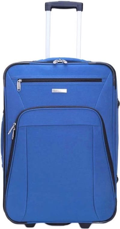 Decent Basic-Line Reiskoffer 37 liter - Handbagage koffer 53x35x20 cm - Lichtgewicht koffer - Reiskoffer - Cobaltblauw