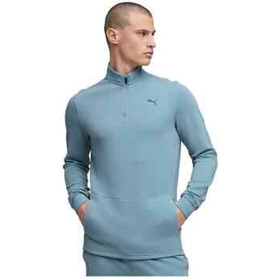 sweatshirt met labeldetail Model 'CLOUDSPUN'