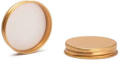 TopWosk - Aluminium deksel - 58/R3 - Gouden kleur - Voor 120-160 ml potten
