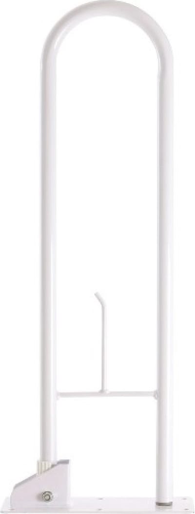 Moretti Handgreep toiletbeugel - Opklapbaar 75 cm lang - Wit