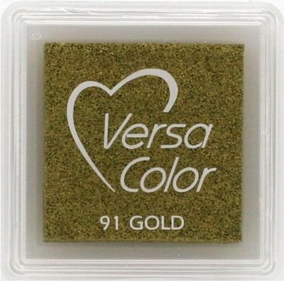 Tsukineko Inkpad - VersaColor - 3x3cm - Gold