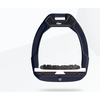 Veiligheidsstijgbeugels Rijdend Ingelaten Ultra Grip Blauw/Wit/Bruin Flex-On Safe-On