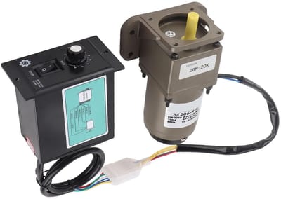 Motor met Reductie - Asynchrone Motor - Machines Aandrijven - Instelbare Snelheid - 6W 220V