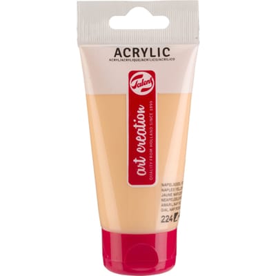 Acrylverf Talens Art Creation 224 napelsgeel rood tube à 75ml