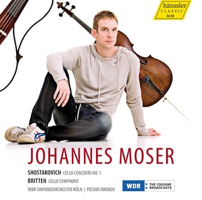 Johannes Moser, WDR Sinfonieorchester Köln, Pietari Inkinen - Shotakovich: Cello Concerto No.1 | Britten: Cello Symphony (CD)