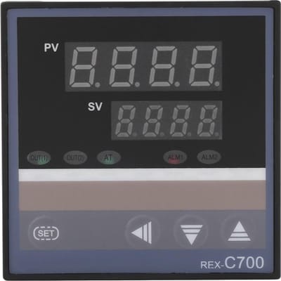 REX C700 0 400 degrés Celsius Contrôleur de Température PID Numérique Entrée Thermocouple Sortie Relais 220V black