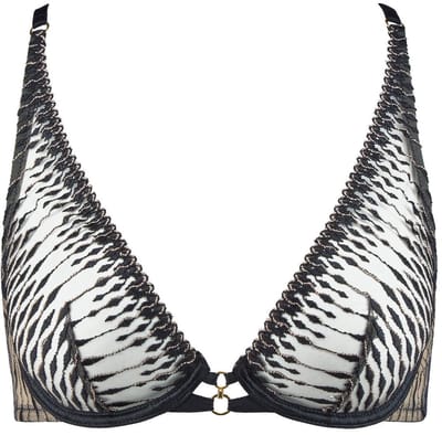 Aubade Voodoo Kiss Triangel Beugel Bh 3DN12 Millenium Black - maat EU 75E / FR 90E