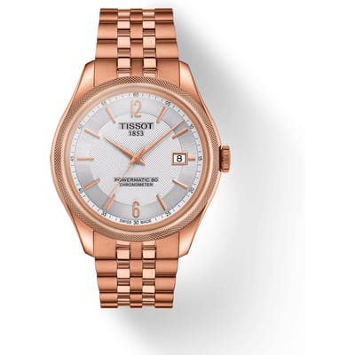Tissot Roestvrij Staal zilveren Wijzerplaat Heren Modehorloge T108.408.33.037.00 zilver