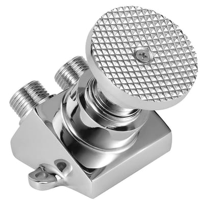 Dailygoody - Voetschakelaar Koper - Automatisch Pedaalventiel - Hoogwaardige Hardheid - G1/2 Inch - Waterstroom Regulatie - Veilig en Hygiënisch - Ges