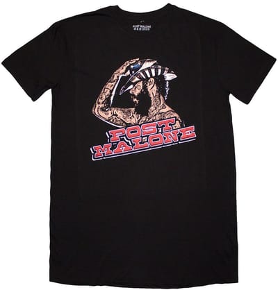 Post Malone - Cowboy Hat T-shirtjurk - S - Zwart