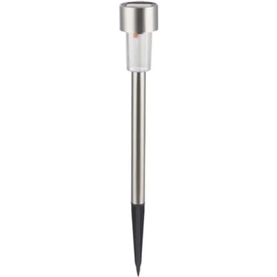 Sencys Solar Prikspot - Rvs - Wit Led - 4,6x34,5cm