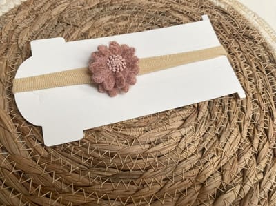 Baby haarband Roos - baby haarband - kinderhaarband