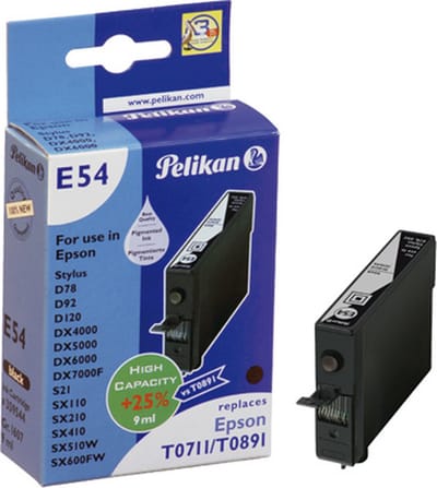Pelikan E54 inktcartridge Zwart 1 stuk(s)