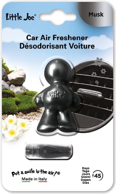 Little Joe - Grijs - Luchtverfrisser - Autoparfum - Musk - Autogeurtje
