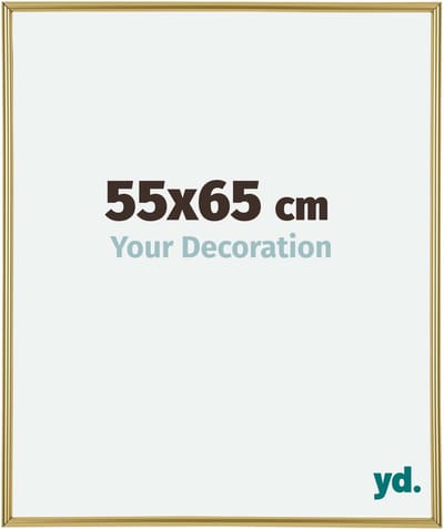 Your Decoration - Fotolijst 55x65 cm - Kunststof - Goud - Annecy