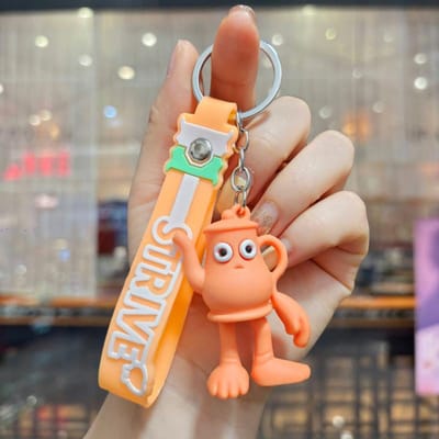 Tralalero Tralalas Brainrot Tungtung Sahur Autosleutelhanger Anime Figuren Cappuccino Speelgoed Sleutelhangers Tas Hanger Decor Leuk Cadeau beige