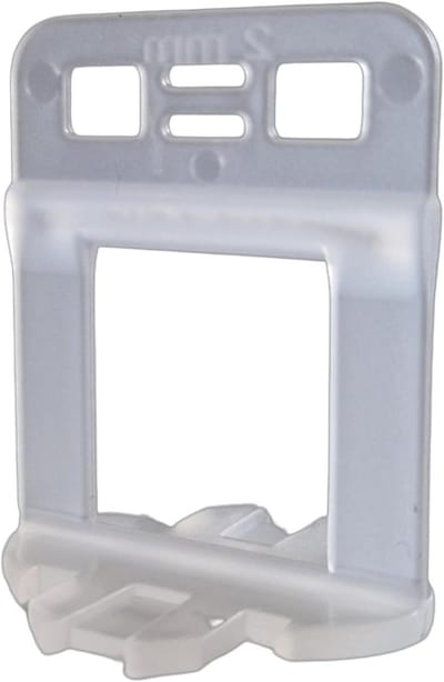 XL Tegel Leveling Clips 3 mm Voegbreedte - 250 Stuks voor Tegels 6-22 mm Dikte