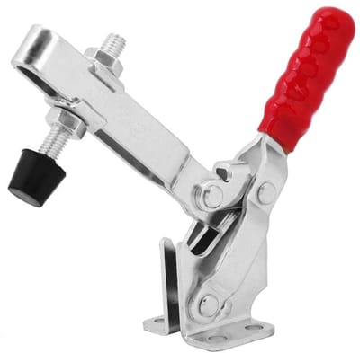 Dailygoods- Knevelklem 227 kg - Verticale Toggle-klem - Snelspanner - Roestbehandeling - Eenvoudige Installatie - Veilig en Betrouwbaar - Toggle Clamp