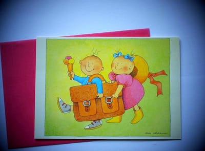 Kinder wenskaart
